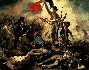 Eugene Delacroix Liberty Leading the People oil painting reproduction